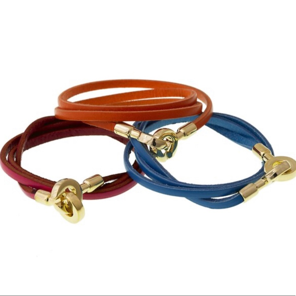 Super Cute Leather Wrap Bracelets,NWT